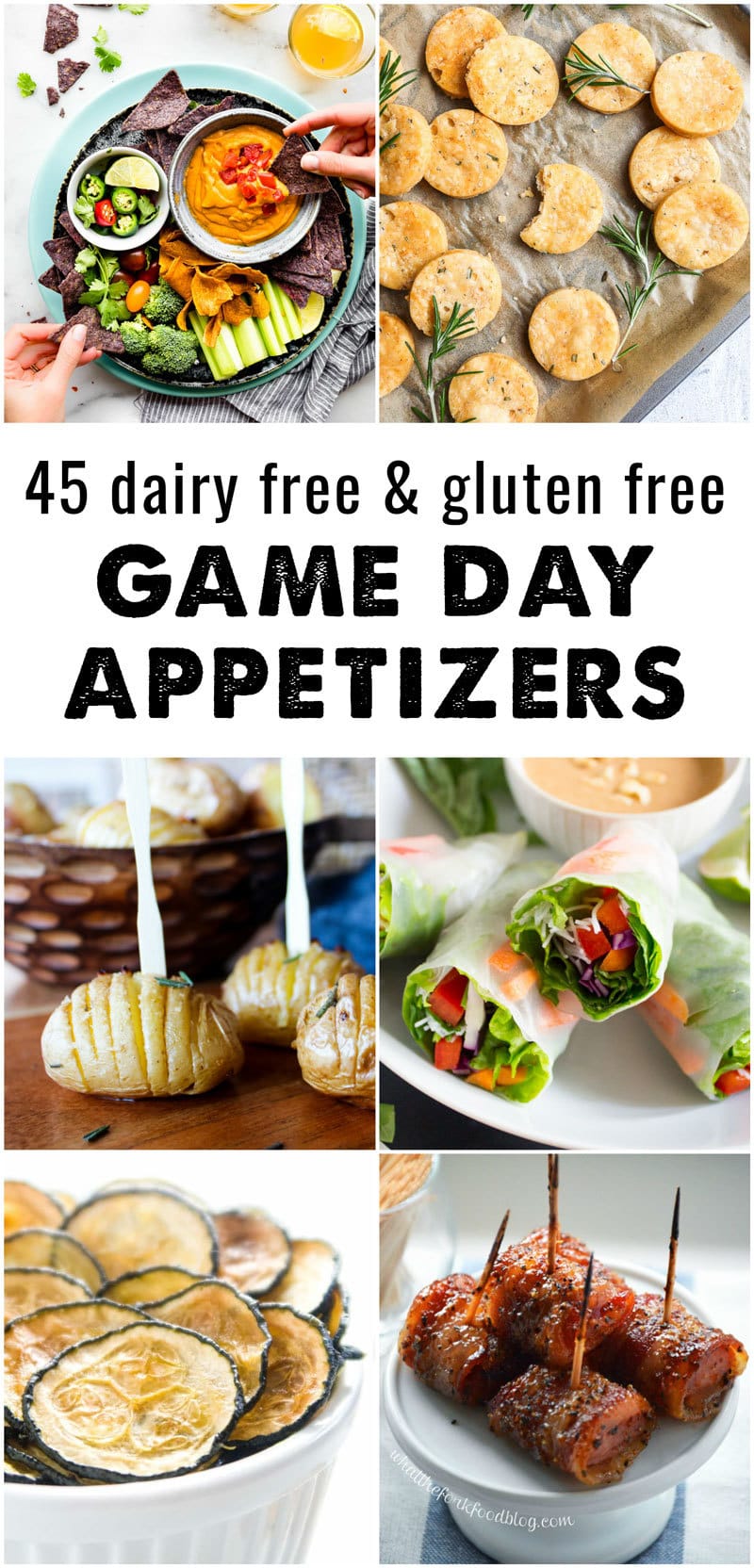 45 Dairy Free and Gluten Free Appetizers