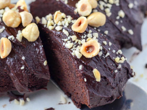 Image for Hazelnut Chocolate Zucchini Cake (Gluten Free, Vegan)