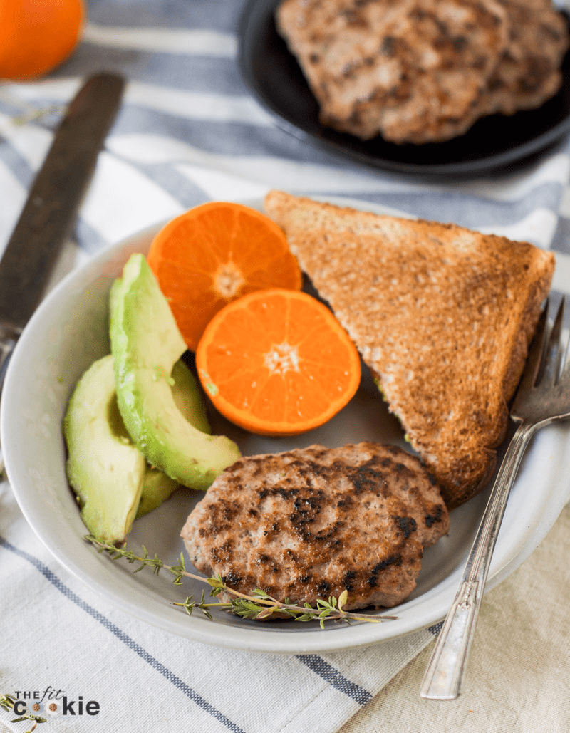 Healthy Homemade Turkey Breakfast Sausage (Paleo) • The Fit Cookie