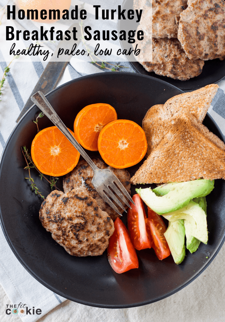 Healthy Homemade Turkey Breakfast Sausage (Paleo) • The Fit Cookie