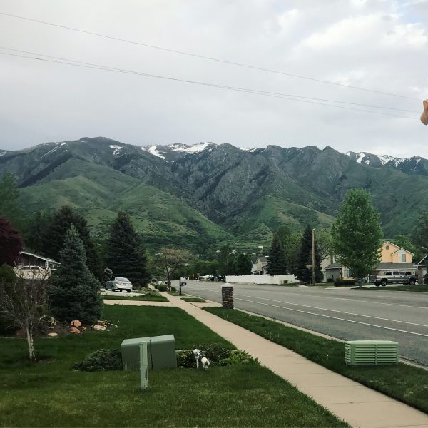 photo of the mountains by Layton, Utah