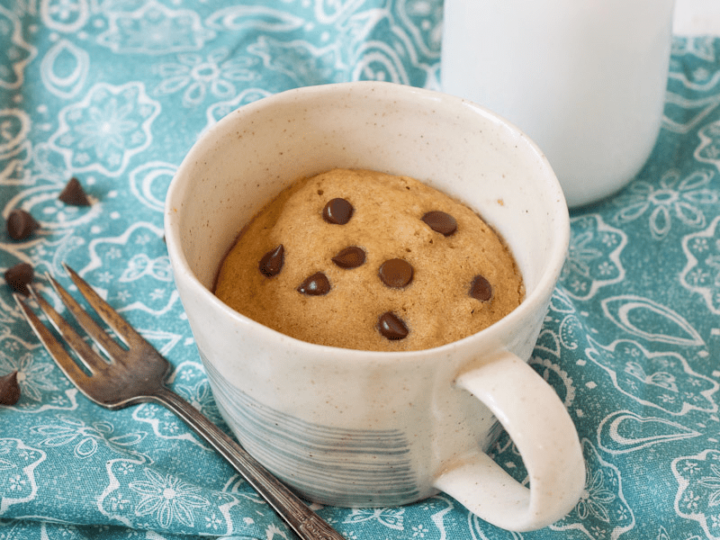 Image for Gluten Free Chocolate Chip Mug Cake (Vegan)