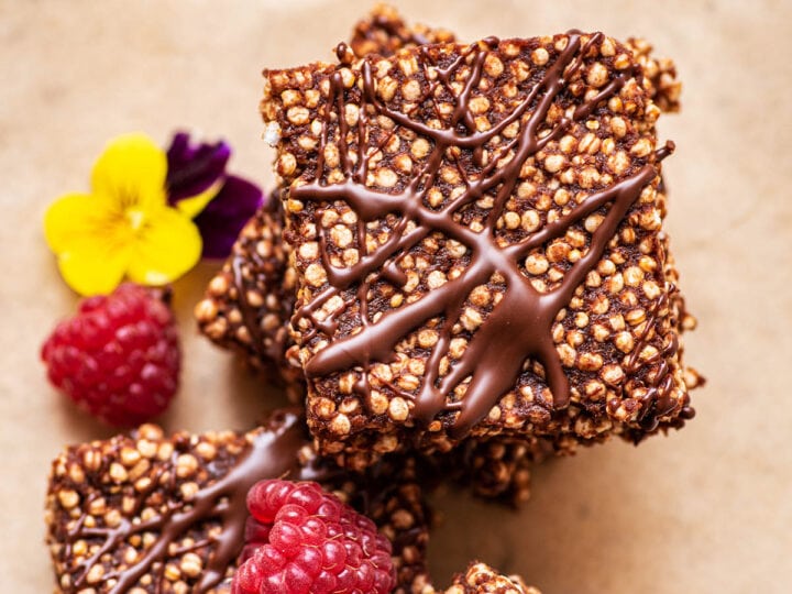Image for Chocolate Puffed Quinoa Bars