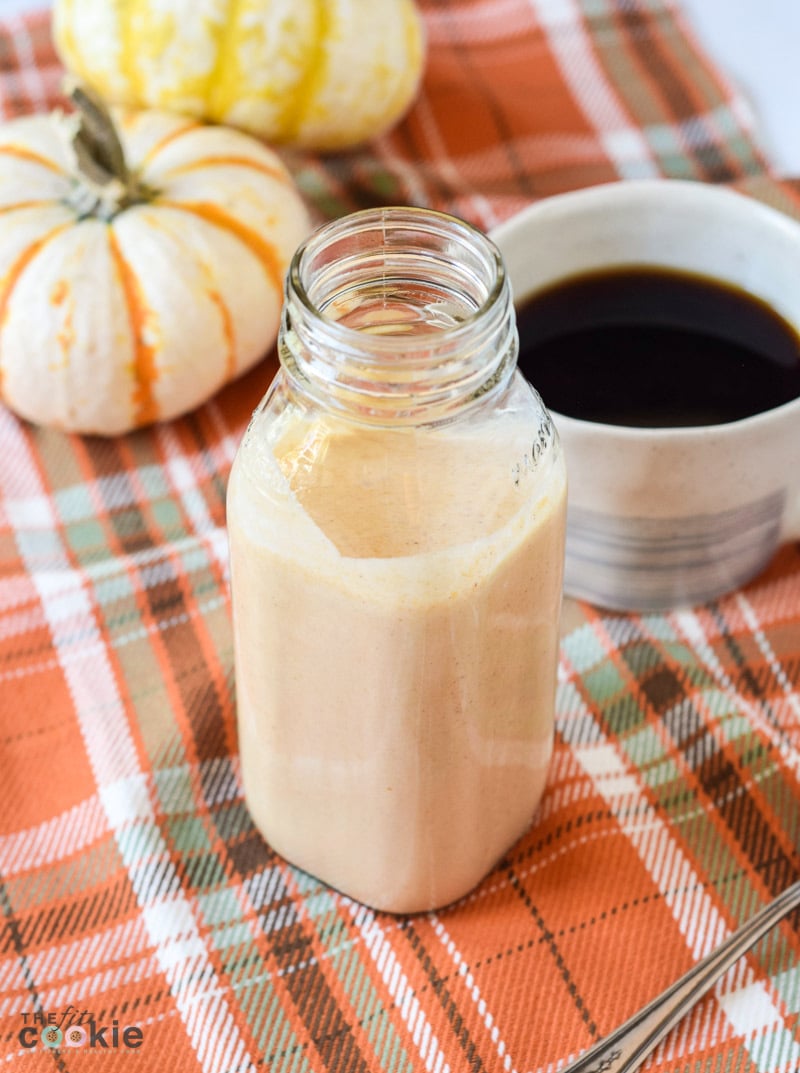 Sugar Free Pumpkin Spice Creamer (Dairy Free) • The Fit Cookie