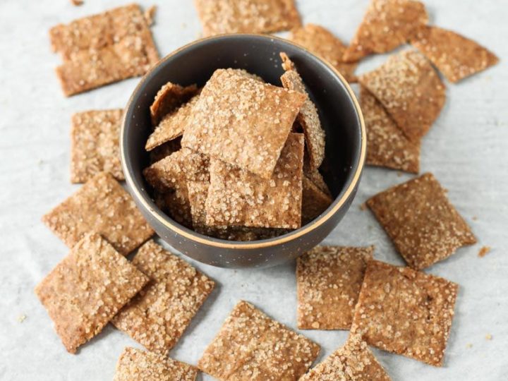 Image for Homemade Cinnamon Sugar Crackers (Gluten Free)