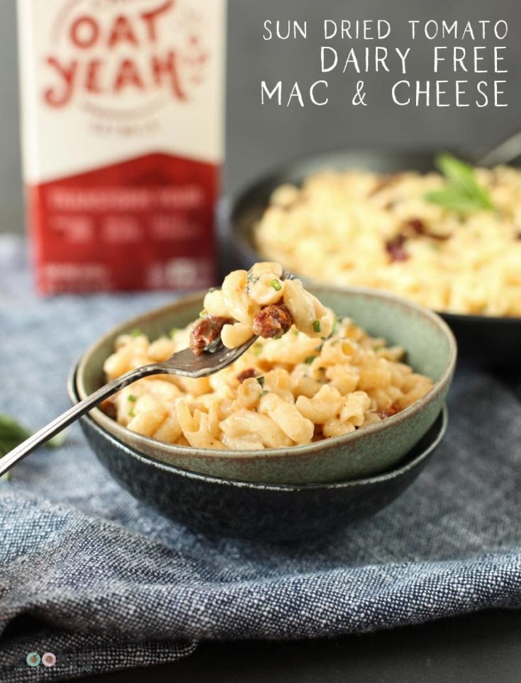 Sun Dried Tomato DairyFree Mac and Cheese • The Fit Cookie
