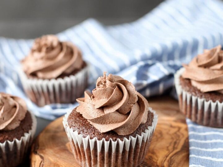 Image for Gluten Free Chocolate Cupcakes & Chocolate Buttercream (Vegan)