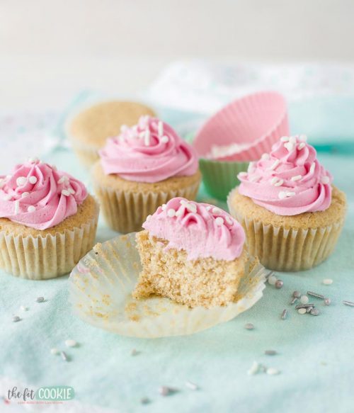 Gluten Free Vegan Vanilla Cupcakes (Nut Free) • The Fit Cookie
