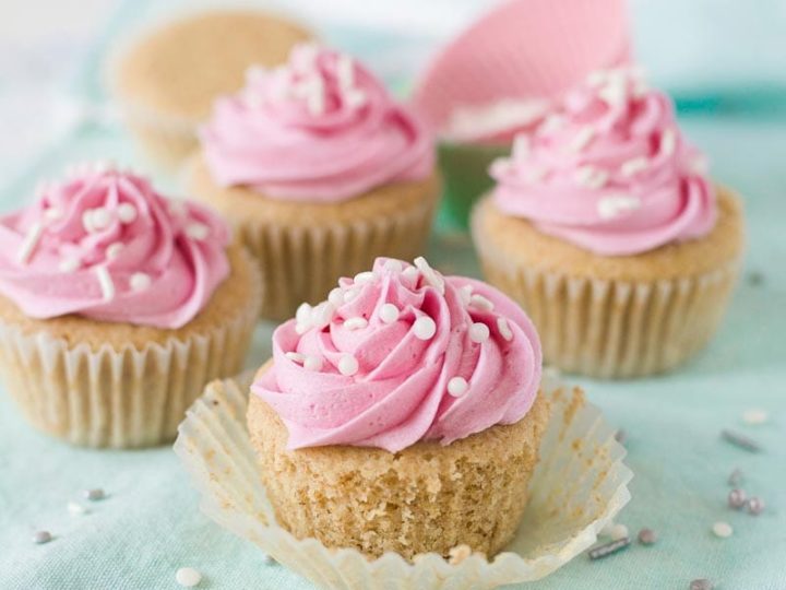 Image for Gluten Free Vegan Vanilla Cupcakes (Nut Free)