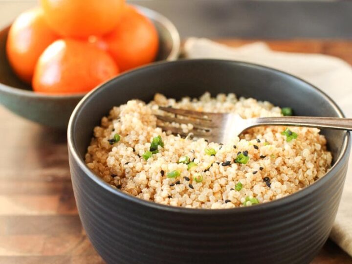 Image for Gluten Free Sesame Orange Instant Pot Quinoa (Vegan)