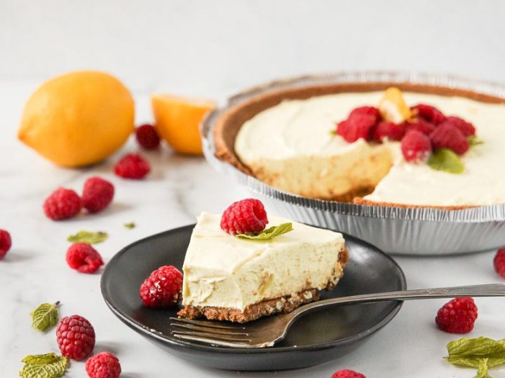 Image for No Bake Dairy Free Lemon Cheesecake (Gluten Free)
