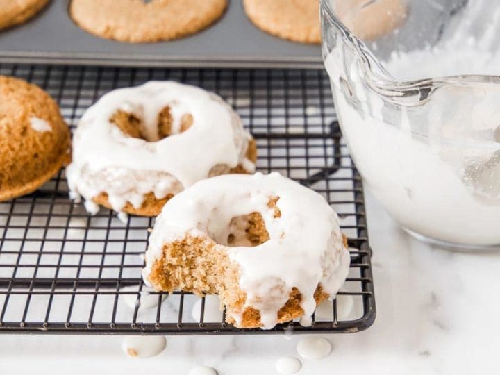 Image for Gluten Free Carrot Cake Donuts (Vegan)