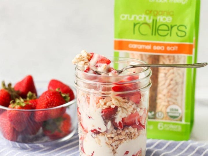 Image for Easy Dairy Free Strawberry Yogurt Parfait (Gluten Free)
