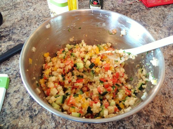 Cilantro lime quinoa salad