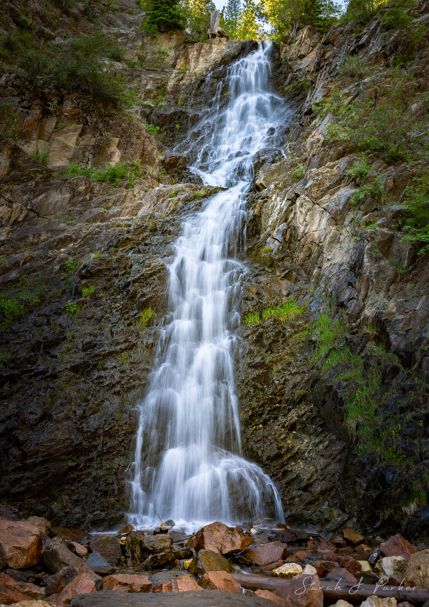 Garden creek falls in Casper Wy, photo taken by Sarah Parker. 
