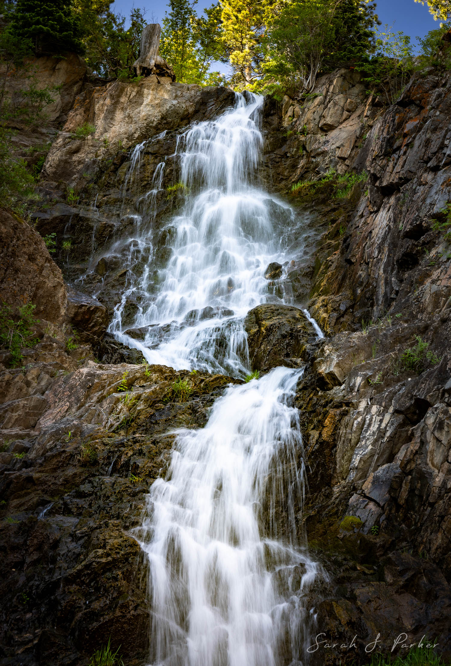 Garden creek falls in Casper Wy, photo taken by Sarah Parker. 