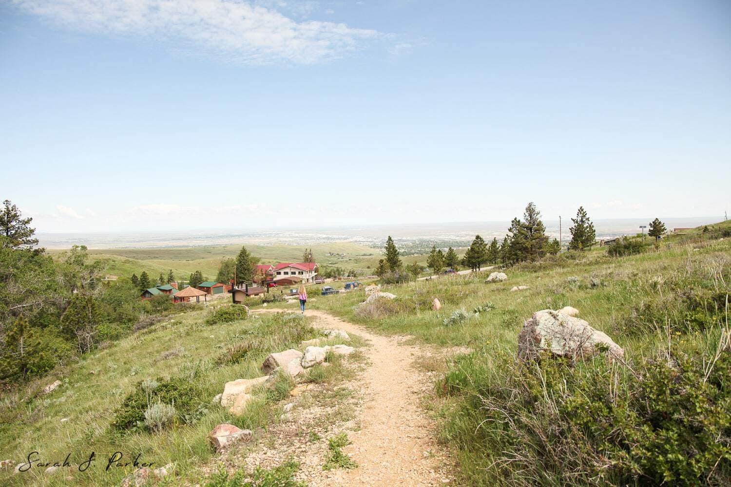 view of casper wyoming from rotary park