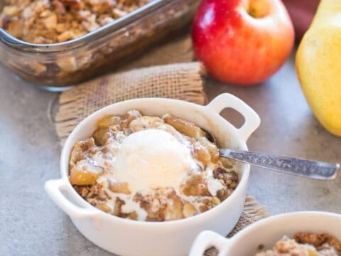 Image for Pear Apple Crisp (Gluten Free, Paleo + Vegan)