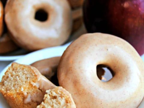 Image for Baked Apple Cinnamon Donuts {Gluten-Free, Dairy-Free}