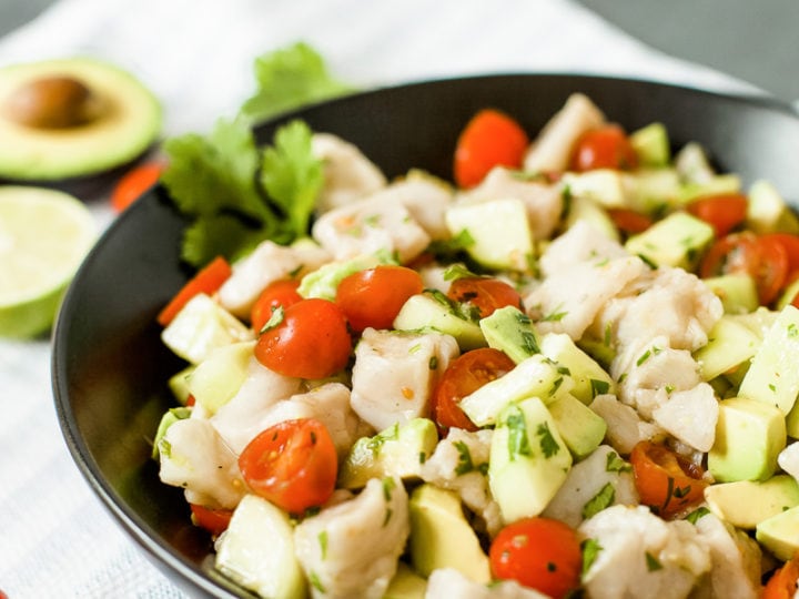 Image for Fresh Sea Bass Ceviche (Grain Free)