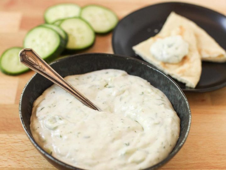 Image for Easy Dairy Free Tzatziki (Low Carb)