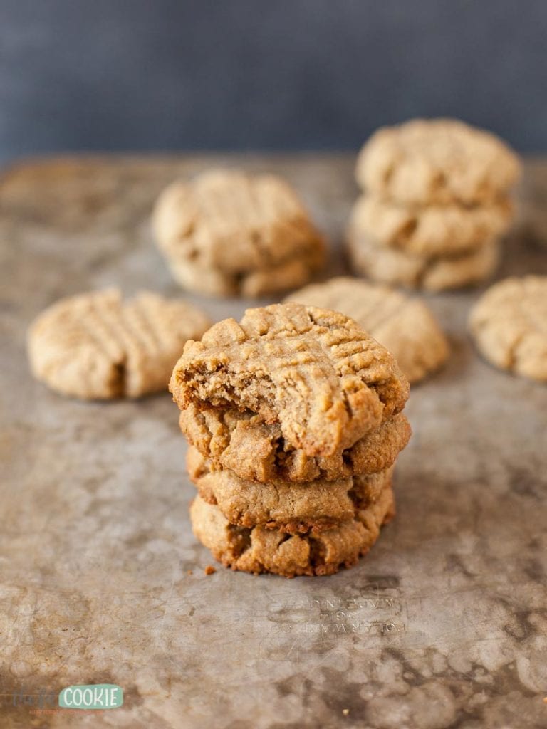 Gluten Free SunButter Cookies (Vegan) • The Fit Cookie