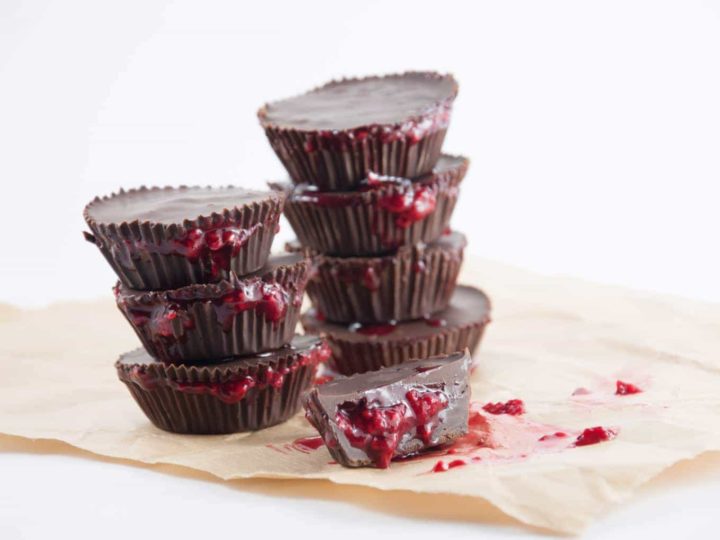 Image for Bloody Cups for Halloween Recipe + Video