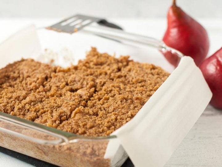 Image for Gluten Free Coffee Cake with Pears (Dairy Free)