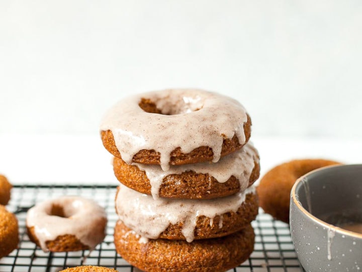 Image for Gluten Free Pumpkin Donuts with Cinnamon Glaze