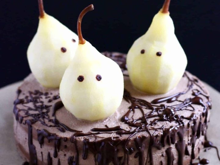 Image for Gluten-Free Vegan Halloween Ghost Cake