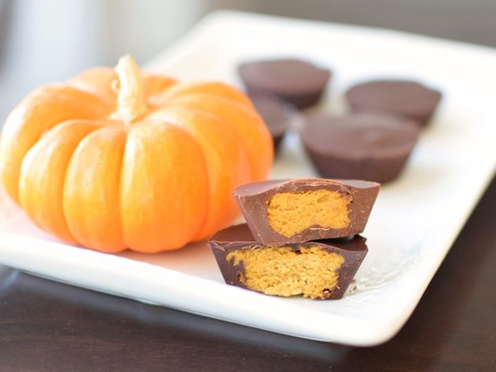Image for Chocolate Pumpkin Butter Cups Recipe (Dairy-Free)