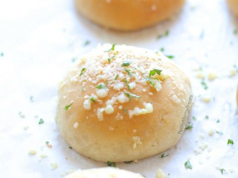 Image for Dairy Free Garlic Parmesan Gluten Free Dinner Rolls