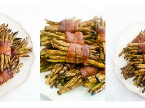 Image for Bacon Wrapped Green Bean Bundles