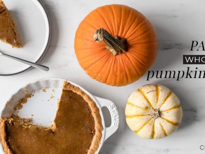 Image for Whole30 Pumpkin Pie for Thanksgiving