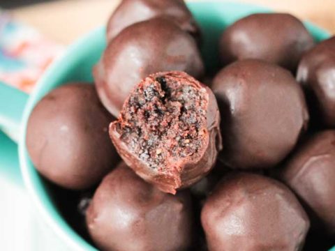 Image for Cherry Chocolate Walnut Truffles (Gluten Free, Dairy Free)
