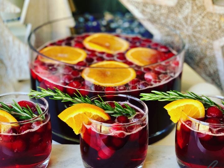Image for Christmas Punch with Cranberries