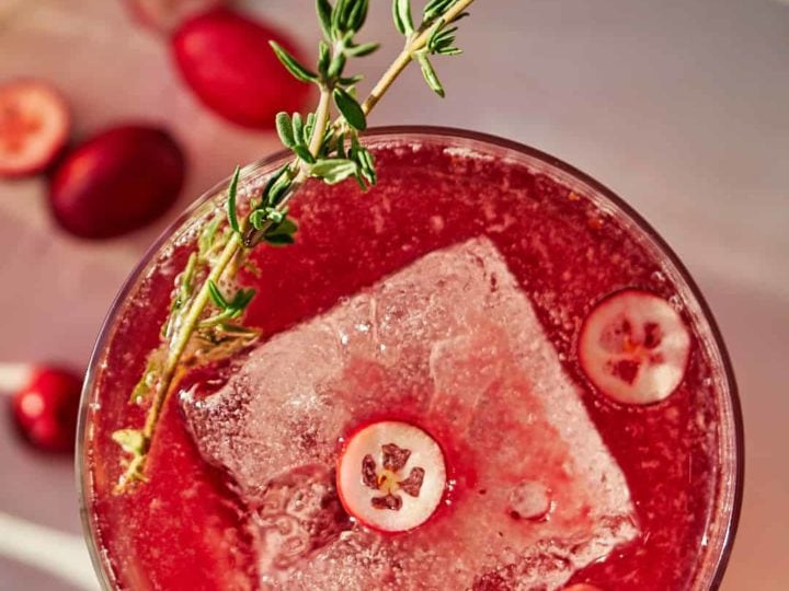 Image for Cranberry Thyme Shrub
