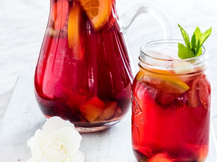 Image for Non Alcoholic Sangria (Sangria Mocktail)