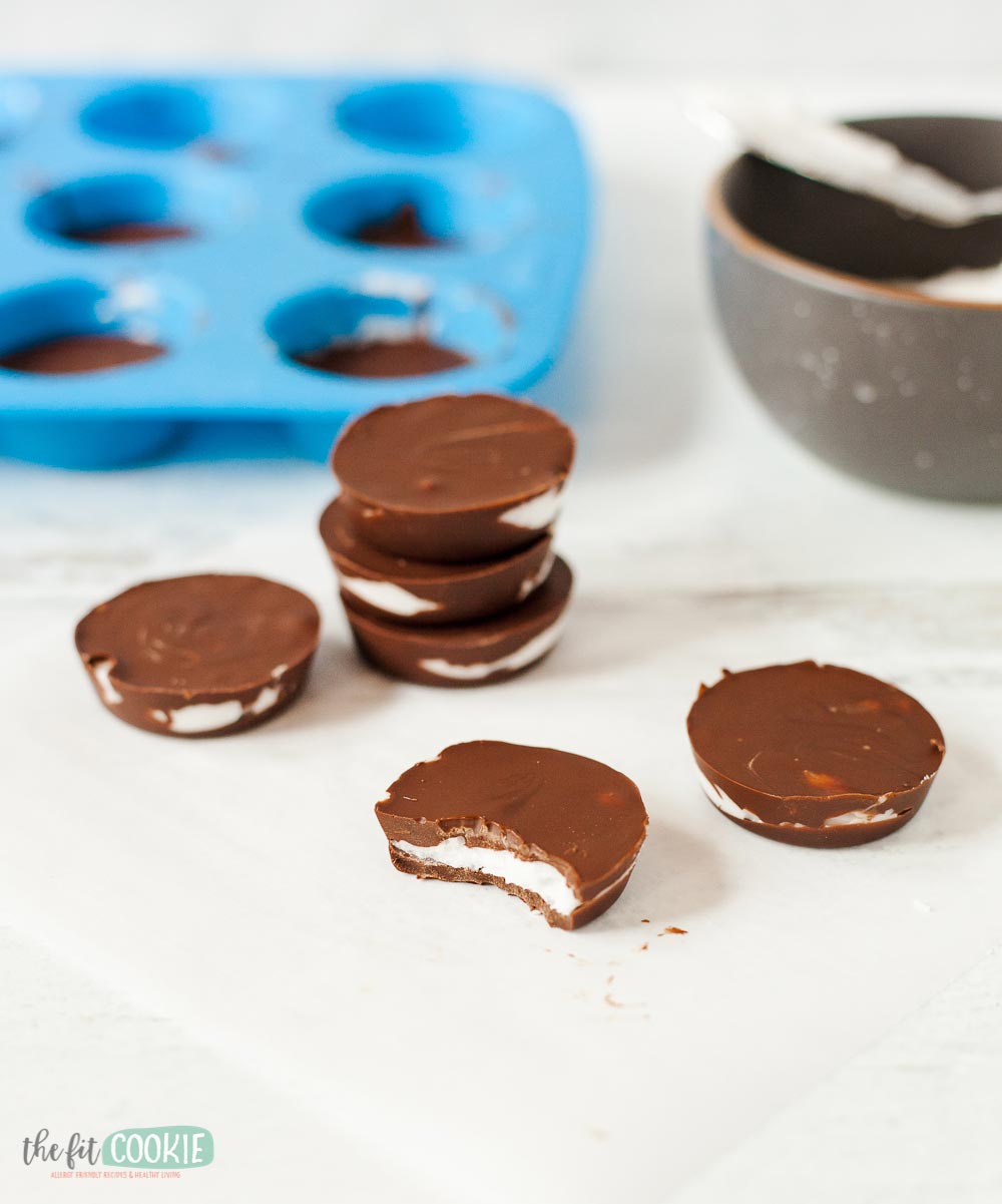 homemade dairy free peppermint patties