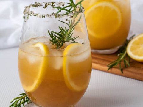 Image for Simple Pineapple Ginger Kombucha Cocktail