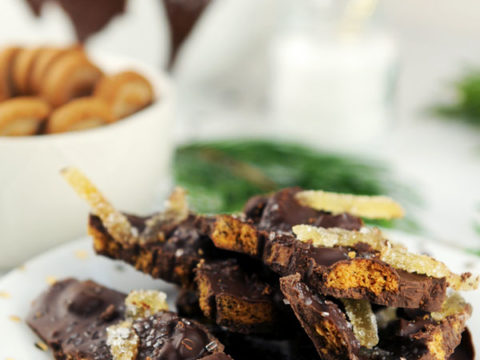 Image for Gingerbread Chocolate Bark