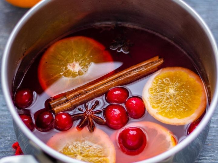 Image for Non Alcoholic Mulled Wine Recipe (Slow Cooker and Stove Top)