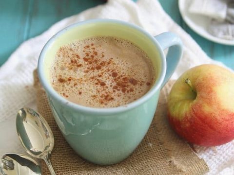 Image for Apple cinnamon tea latte