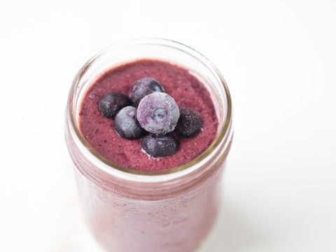 Image for Berry Cherry Pineapple Smoothie (vegan + superfoods)