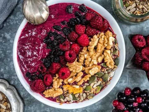 Image for Mixed berry smoothie bowl