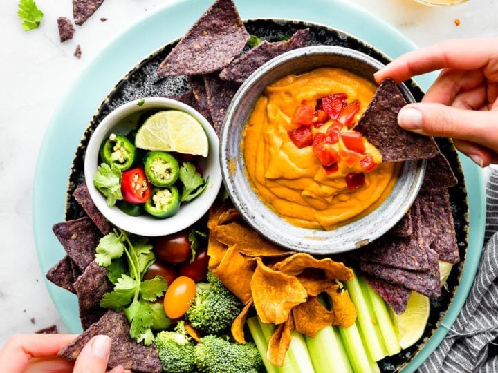 Image for Easy Vegan Salsa Con Queso