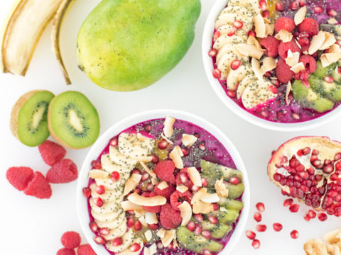 Image for Antioxidant-Packed Dragonfruit Pitaya Bowls
