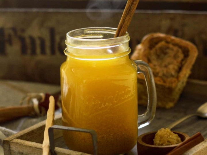 Image for Magic Sea Buckthorn Tea with Honey and Cinnamon 