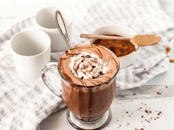 Image for Dairy Free SunButter Hot Chocolate (Paleo and Keto Options)
