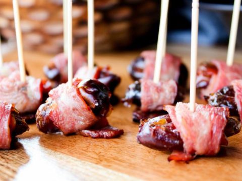 Image for Turkey Bacon Wrapped Dates